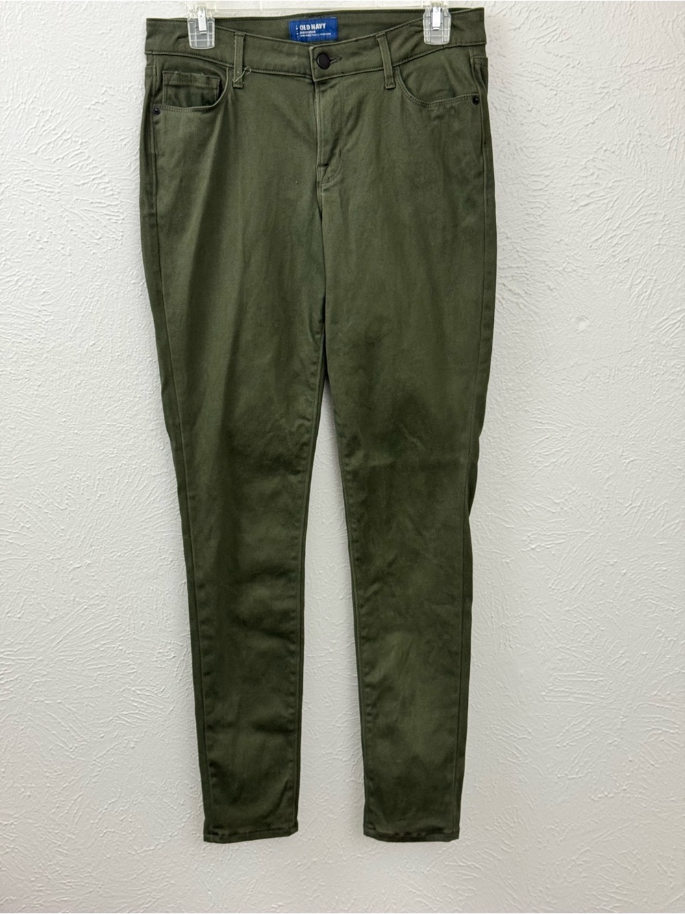 Old Navy Women's Olive Skinny Jeans